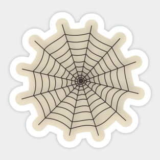 Halloween cobwebs Sticker